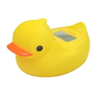【DRETEC】呱呱鴨可浮式湯溫計&水溫計-黃色(O-238NYE)