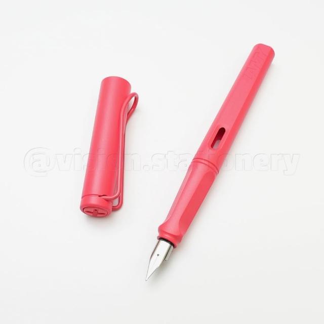 【LAMY】《SAFARI 狩獵者系列鋼筆》日落紅