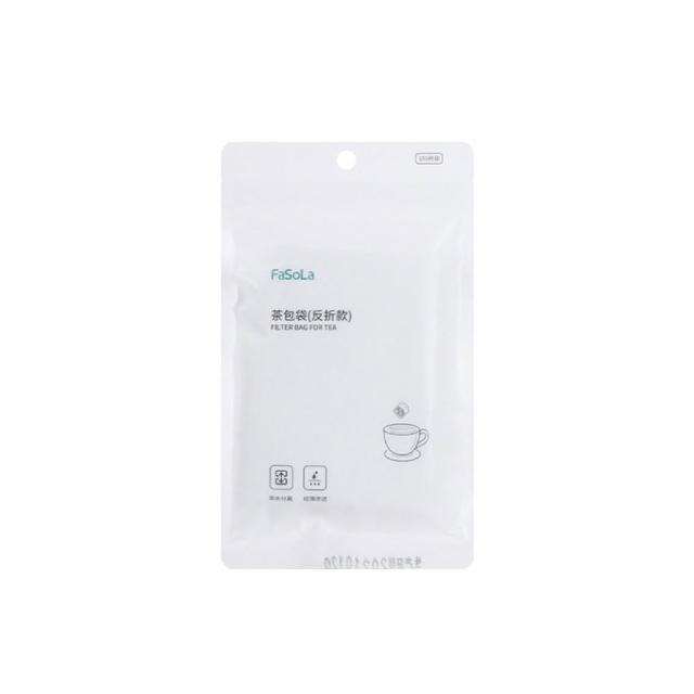 【FaSoLa】多用途一次性天然玉米纖維茶包袋/滷包袋-100入