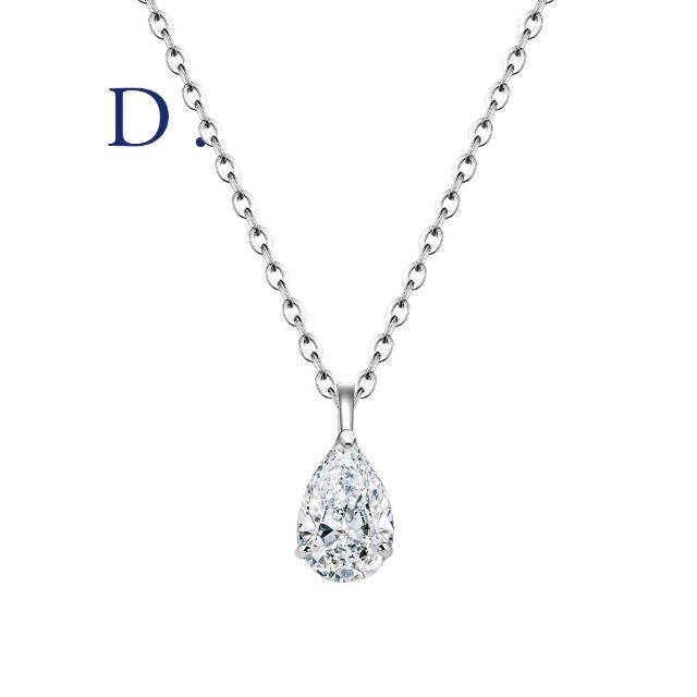 【IS DIAMOND】買一送一 IGI 1克拉鉑金台 D/ VS1 鑽石項鍊/手鍊 任選(培育鑽石) 送50分鑽石線戒