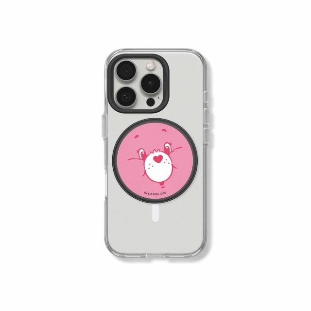 【RHINOSHIELD 犀牛盾】GRIP O MagSafe兼容磁吸輕巧手機支架∣固架∣立架(Care Bears)