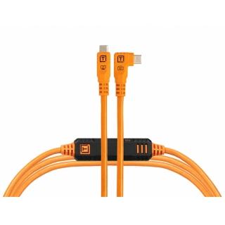 【TETHER TOOLS】TetherPro Optima 10G USB-C轉USB-C直角傳輸線 4.6m(公司貨)