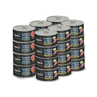 【TAPAZO 特百滋】小心機鮮肉罐-165gx24入(狗罐頭 副食罐 全齡適用 口味任選)