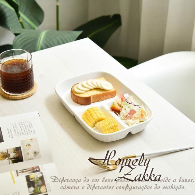 【Homely Zakka】北歐陶瓷健康分隔餐盤_35款任選(211餐盤 瘦身餐盤 健身餐盤 減脂餐盤)