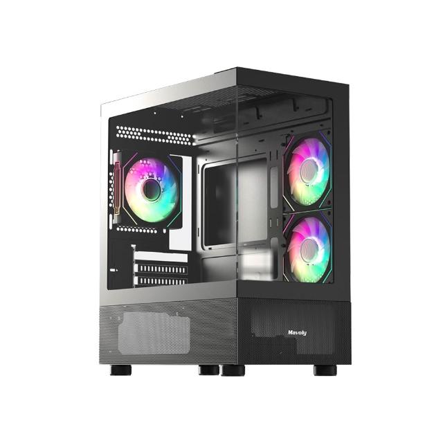 【華碩平台】U5十核GeForce RTX 3050{狐狸座J1BC}電競電腦(Ultra 5 225F/B860/32G D5/1TB)