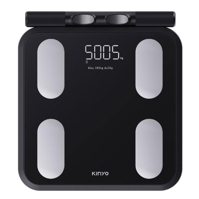 【KINYO】輕體機丨八電極智能體脂計/體重計/體脂機DS-7388(64項檢測數據+24位用戶紀錄)