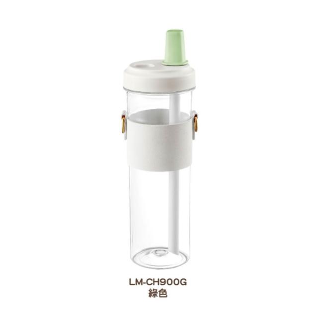 【LEMANI 樂曼尼】大口徑吸管珍珠杯 900ml LM-CH900(附可調節背帶)