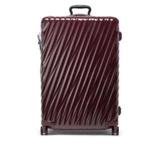【TUMI】19 DEGREE 30 吋長程可擴充四輪行李箱-勃根地紅(TUMI 官方旗艦店)
