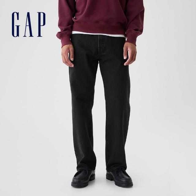 【GAP】男裝純棉寬鬆牛仔褲-多款任選(673715&455517&514101&793867)