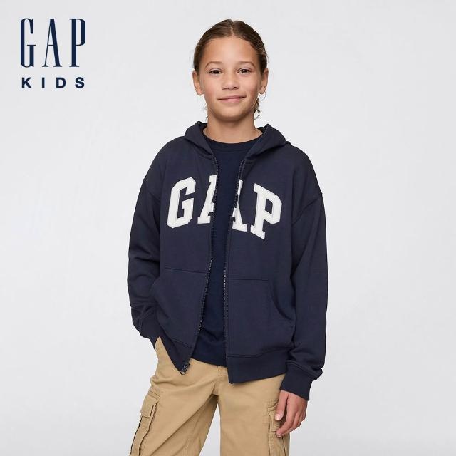 【GAP】男女童裝 連帽外套-多款任選(590786&743966)