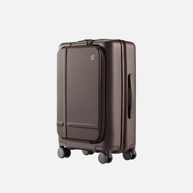 【NINETYGO】濃醇箱 20吋登機箱(前開式/行李箱/拉鍊旅行箱)