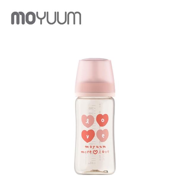 【MOYUUM】韓國 第三代PPSU寬口奶瓶 設計款 270ml-多款可選(3m+)