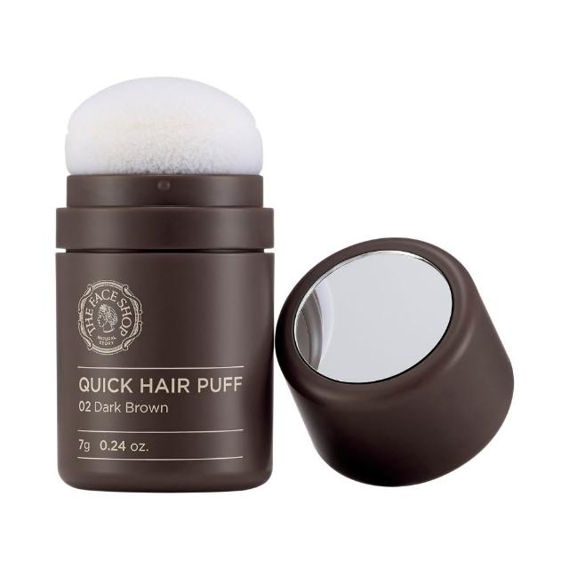 【THE FACE SHOP】官方直營 買1送1 自然遮色氣墊髮粉7g(4色任選)