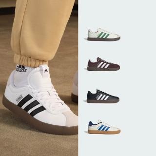 【adidas 愛迪達】VL COURT 系列 復古休閒鞋 運動鞋 男鞋/女鞋 多款任選(JH5061/JH5063/JR8318/JR8309)