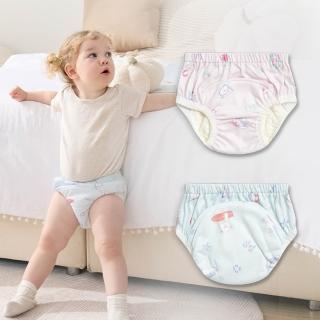 【奇哥】夏日假期涼感透氣學習褲2-4歲(學習褲 戒尿布褲 寶寶學習褲 幼兒學習內褲 嬰幼兒內褲 戒尿布訓練褲)