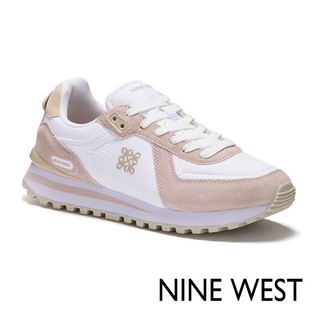 【NINE WEST】真皮超輕量 防潑水休閒鞋(任選) 窄楦 B楦 運動休閒 厚底 增高