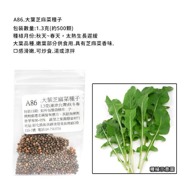 【蔬菜工坊】新手秋冬可栽培短期收成葉菜類種子系列(各包裝數量詳見內文及圖片)