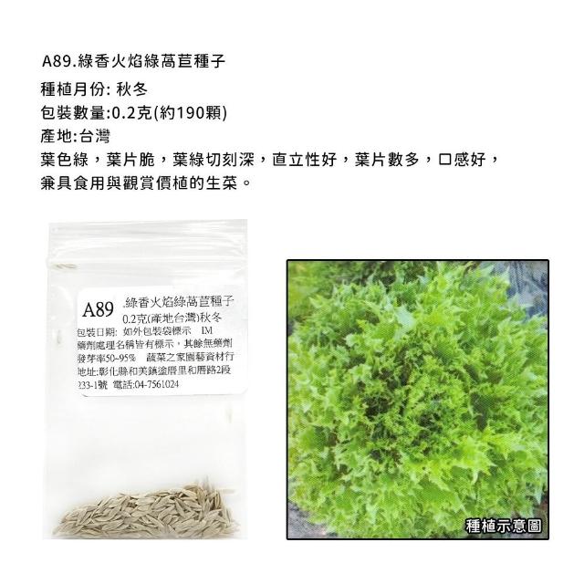 【蔬菜工坊】新手秋冬可栽培短期收成葉菜類種子系列(各包裝數量詳見內文及圖片)