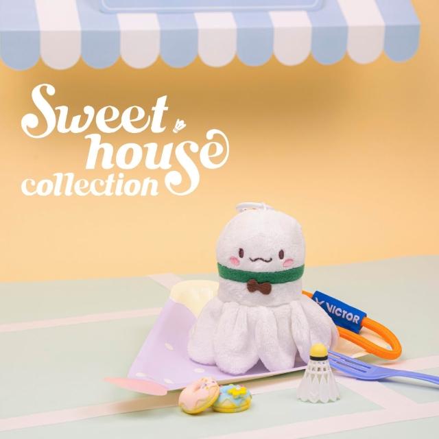 【VICTOR 勝利體育】Sweet House 甜點造型羽球絨毛吊飾(PG6027 多色)