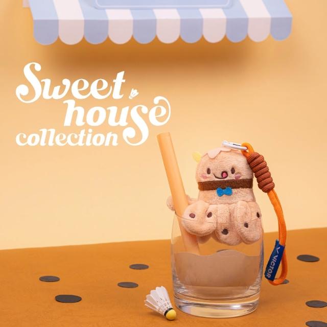 【VICTOR 勝利體育】Sweet House 甜點造型羽球絨毛吊飾(PG6027 多色)