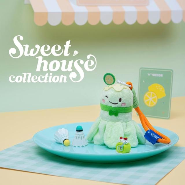 【VICTOR 勝利體育】Sweet House 甜點造型羽球絨毛吊飾(PG6027 多色)