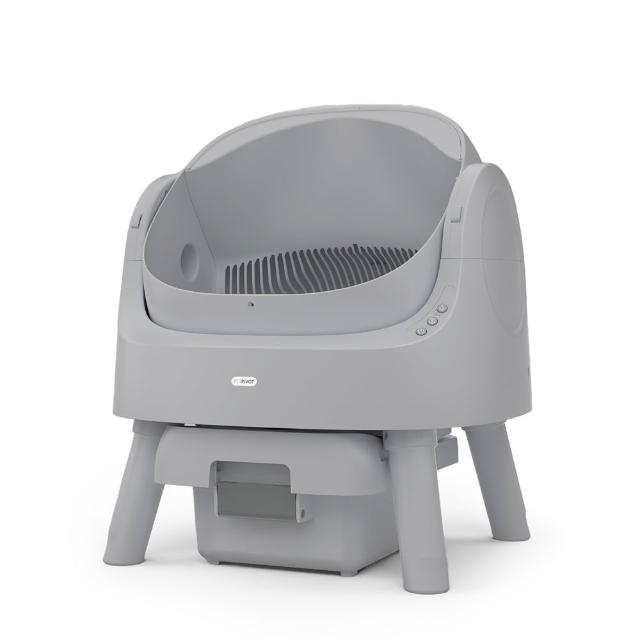 【PetPivot】AS11開放式智能自動貓砂機/智慧貓砂盆(自動貓便盆/開放式貓砂機/台灣原廠保固一年)