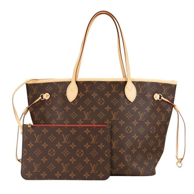 【Louis Vuitton 路易威登】Neverfull MM 中型托特包(多色任選)