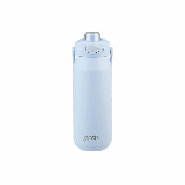【Oasis】官方直營 澳洲 三層陶瓷彈蓋保溫瓶 750ml(三層保溫結構 304不鏽鋼+銅箔+陶瓷內層)