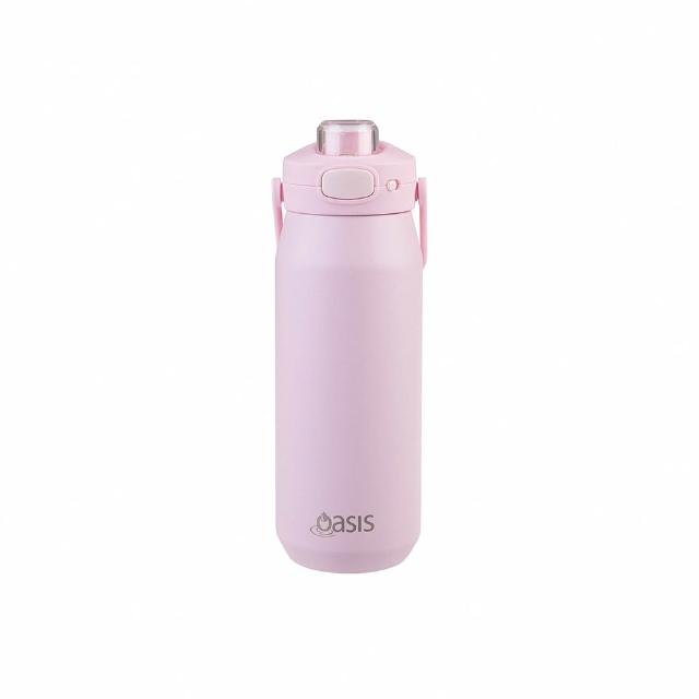 【Oasis】官方直營 澳洲 三層陶瓷彈蓋保溫瓶 750ml(三層保溫結構 304不鏽鋼+銅箔+陶瓷內層)