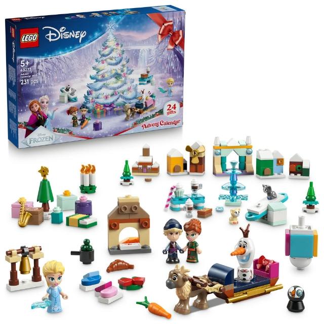 【LEGO 樂高】驚喜月曆_Minecraft、哈利波特、星際大戰、迪士尼冰雪奇緣(聖誕節禮物 交換禮物)