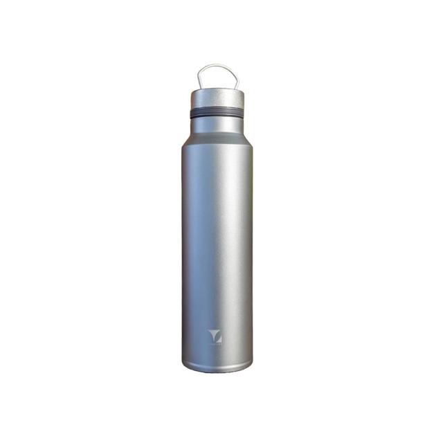 【Titanium 鈦造】鈦造510 鈦色系列-鈦色 510ml(運動水壺 鈦保溫杯 鈦保溫瓶 環保杯 鈦金屬)
