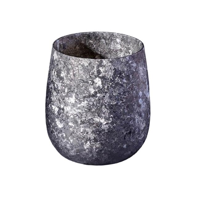 【Titanium 鈦造】鈦造蛋杯 晶鈦系列 雙層結構 275ml(鈦保溫杯 台灣鈦杯 鈦金屬)