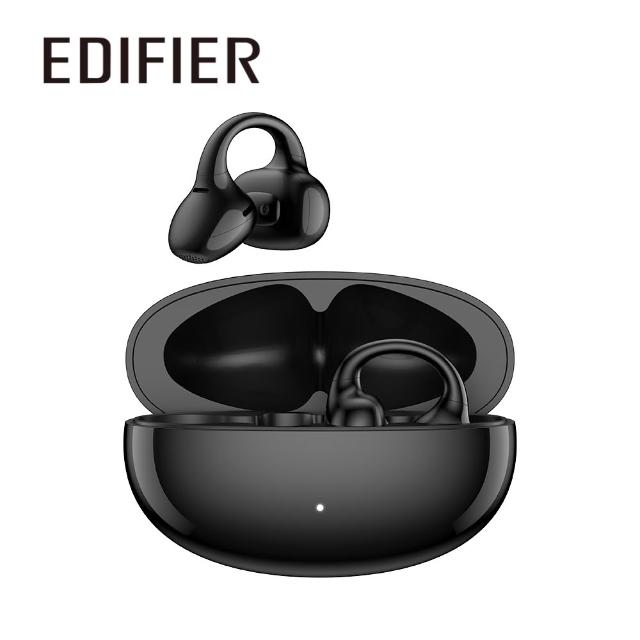 【EDIFIER】LolliClip 開放式降噪耳夾耳機(Hi-Res 錄音室等級/自適應主動降噪)