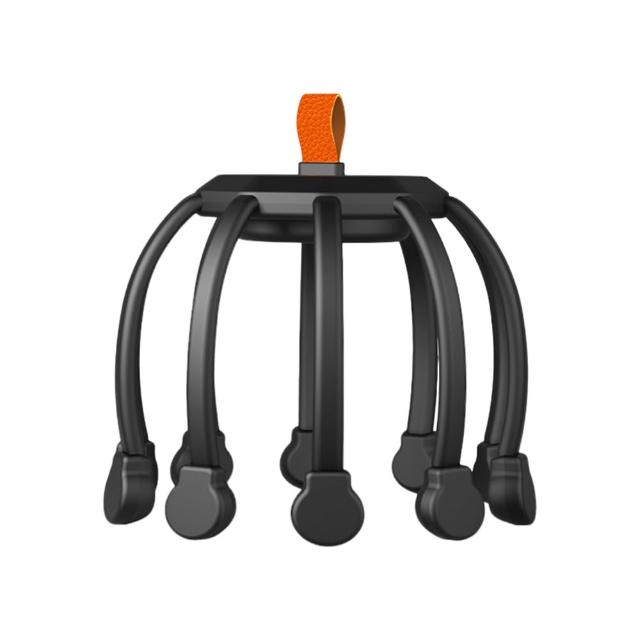 【Cube】八爪魚頭部按摩器 頭皮按摩器 全自動按摩爪 八爪魚按摩器 按摩儀 解壓儀 頭部放鬆  禮物 618
