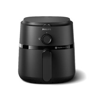 【Philips 飛利浦】旋鈕海星氣炸鍋3.2L_黑皮小星_NA110
