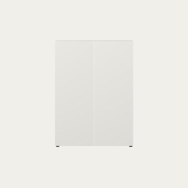 【iloom 怡倫家居】Monis W 800型三層收納櫃 基本型門板(書櫃 書架 櫃子 玄關櫃 收納櫃 置物櫃 三層櫃)