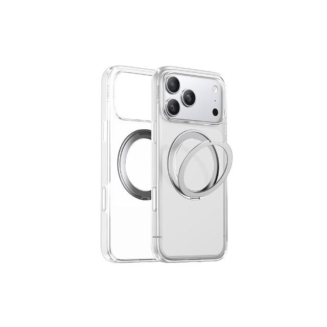 【TORRAS 圖拉斯】Ostand R Magnetic iPhone 17系列 相機按鍵旋轉支架氣囊防摔手機殼