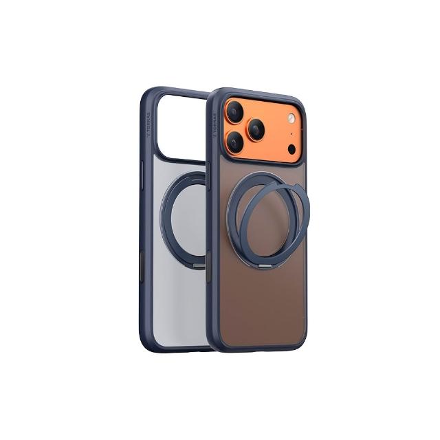 【TORRAS 圖拉斯】Ostand R Magnetic iPhone 17系列 相機按鍵旋轉支架氣囊防摔手機殼