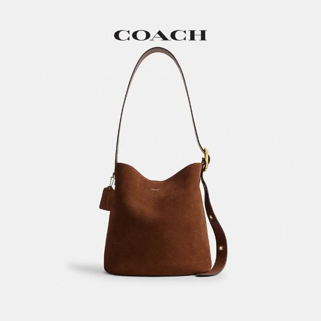 【COACH】蔻馳官方直營 BLEECKER 水桶包 翻蓋單肩包 肩背包-多色任選(CCC23/CCT55)