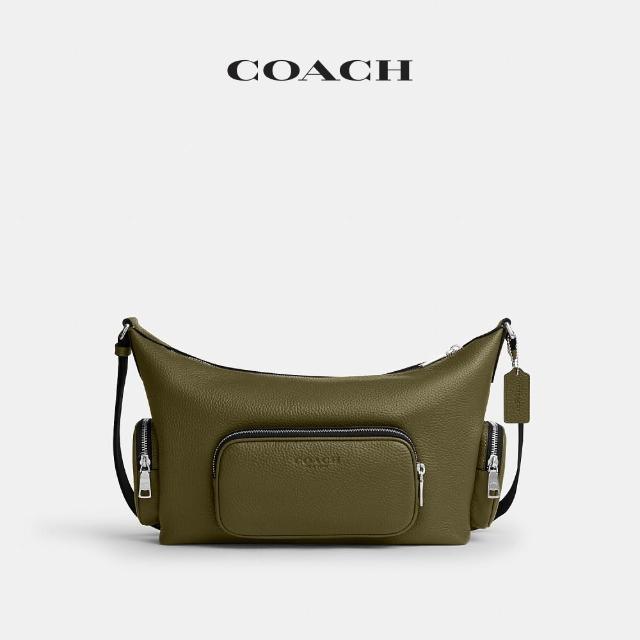 【COACH】蔻馳官方直營 FINN 口袋細節斜背手袋 斜背包 側背包 斜挎包-2色任選(CCG15/CCG18)