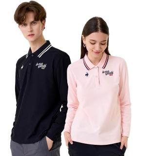 【LE COQ SPORTIF 公雞】吸濕排汗長袖POLO衫 男女款 5色 LWW21042_LWW22042