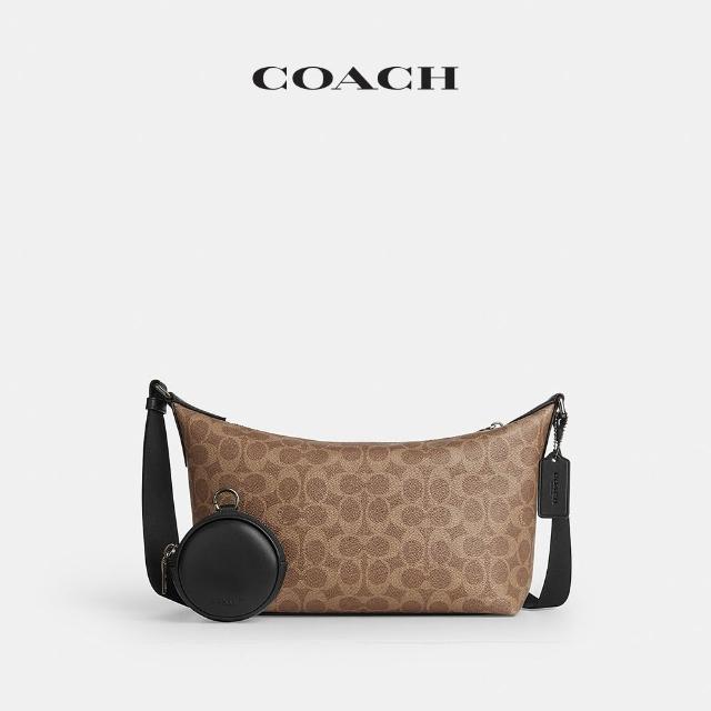 【COACH】蔻馳官方直營 FINN 口袋細節/小號附手拿包斜背手袋 斜背包 側背包 斜挎包-多款任選(CCG21/CCG18)