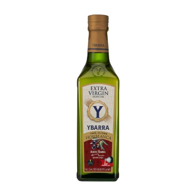 【YBARRA】益百萊 100%單一品種特級冷壓初榨橄欖油500ml (生飲旗艦款0.2酸價/玻璃瓶裝/雙10限定)