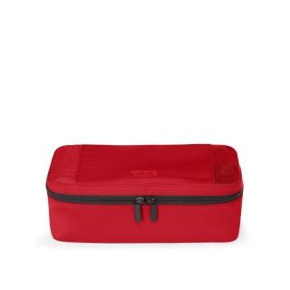 【TUMI】TUMI TRAVEL ACCESS. 收納立方袋（小）-TUMI 經典紅(TUMI 官方旗艦店)