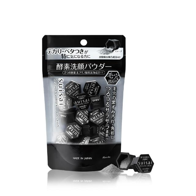 即期品【Kanebo 佳麗寶】suisai 黑炭泥/淨透酵素粉N 0.4g 15顆(洗面乳)