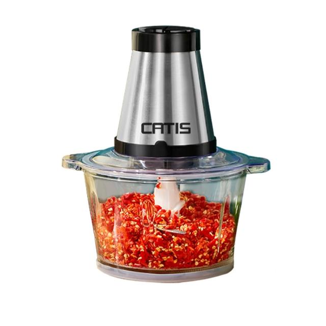 【CATIS】電動多功能絞肉機 料理機 調理機 碎肉機(3L玻璃碗)
