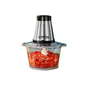 【CATIS】電動多功能絞肉機 料理機 調理機 碎肉機(2L玻璃碗)