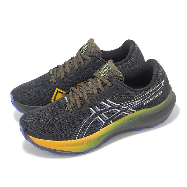 【asics 亞瑟士】慢跑鞋 GT-2000 14 GTX 男鞋 黑 橘 防水 支撐 回彈 運動鞋 亞瑟士(1011C058001)