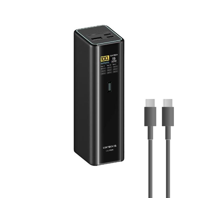 【CUKTECH】15號Ultra 20000mAh 210W 72Wh 2C1A 行動電源(PB200U 數顯 可充筆電 大陸3C認證 CCC)