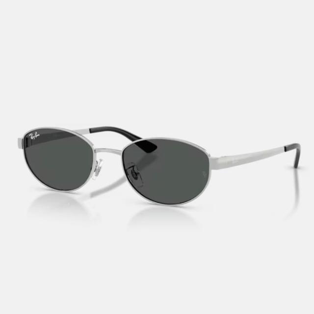 【RayBan 雷朋】橢圓金屬抗UV太陽眼鏡(RB3774D-003/87、001/73、001/87 55mm)